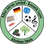 Ajkai Eötvös Loránd - Kossuth Lajos Általános Iskola logója