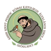 Assisi Szent Ferenc Római Katolikus Általános Iskola logója