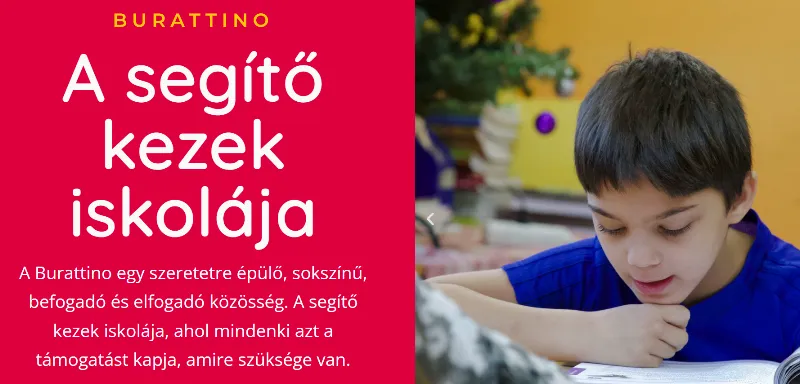 Burattino Általános és Középiskola, Gyermekotthon épülete