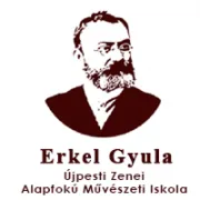 Erkel Gyula Újpesti Zenei Alapfokú Művészeti Iskola logója