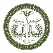 Fóti Népművészeti Szakgimnázium és Gimnázium logója