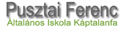 Pusztai Ferenc Általános Iskola logója