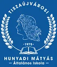 Tiszaújvárosi Hunyadi Mátyás Általános Iskola és Alapfokú Művészeti Iskola logója