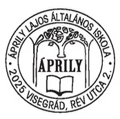 Visegrádi Áprily Lajos Általános Iskola és Alapfokú Művészeti Iskola logója